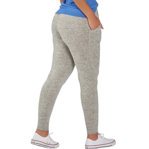 🌹NWOT:BOXER CRAFT CUDDLE OXFORD HEATHER JOGGERS - Picture 2 of 7